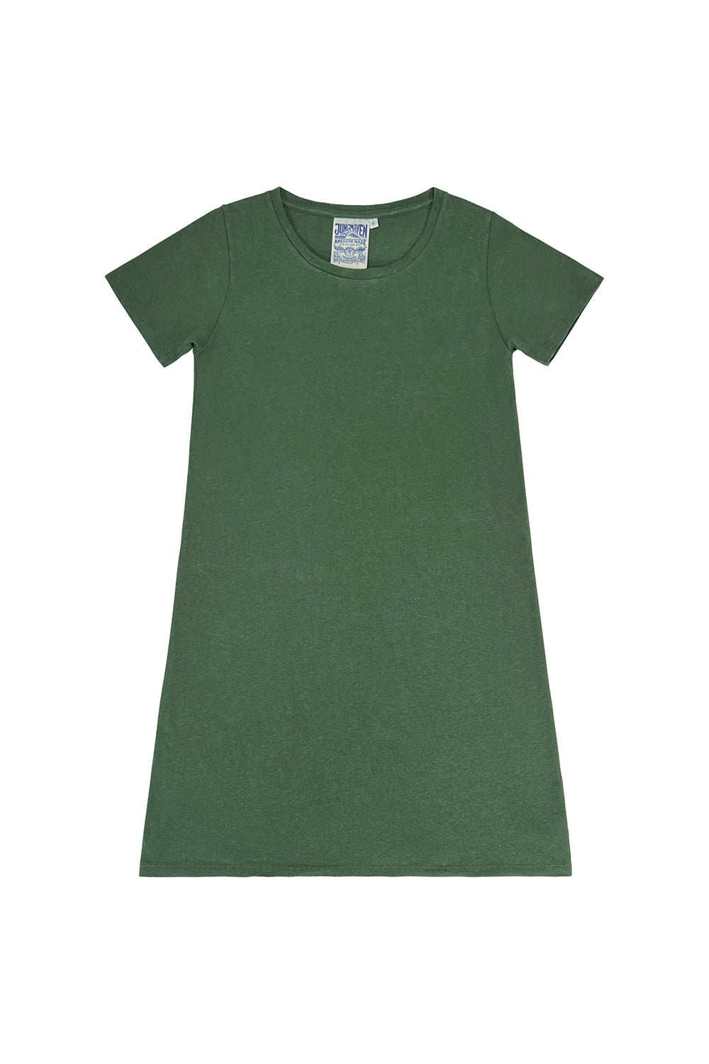 Rae Line Dress | Jungmaven Hemp Clothing & Accessories / Color: Hunter Green