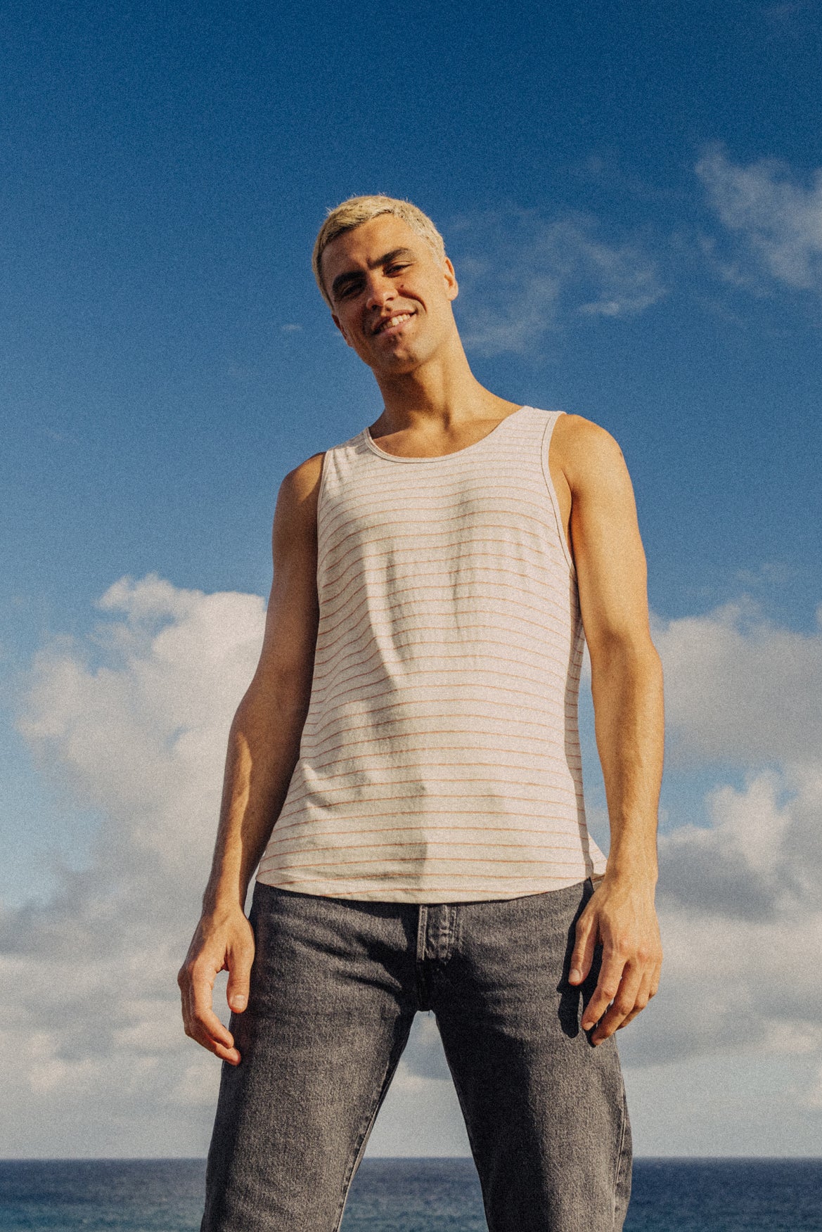 Stripe Tank Top | Jungmaven Hemp Clothing & Accessories / Color: