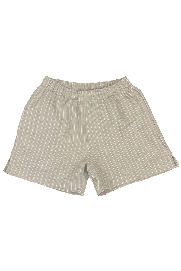 Resort Short | Jungmaven Hemp Clothing & Accessories / Color: Beige Stripe