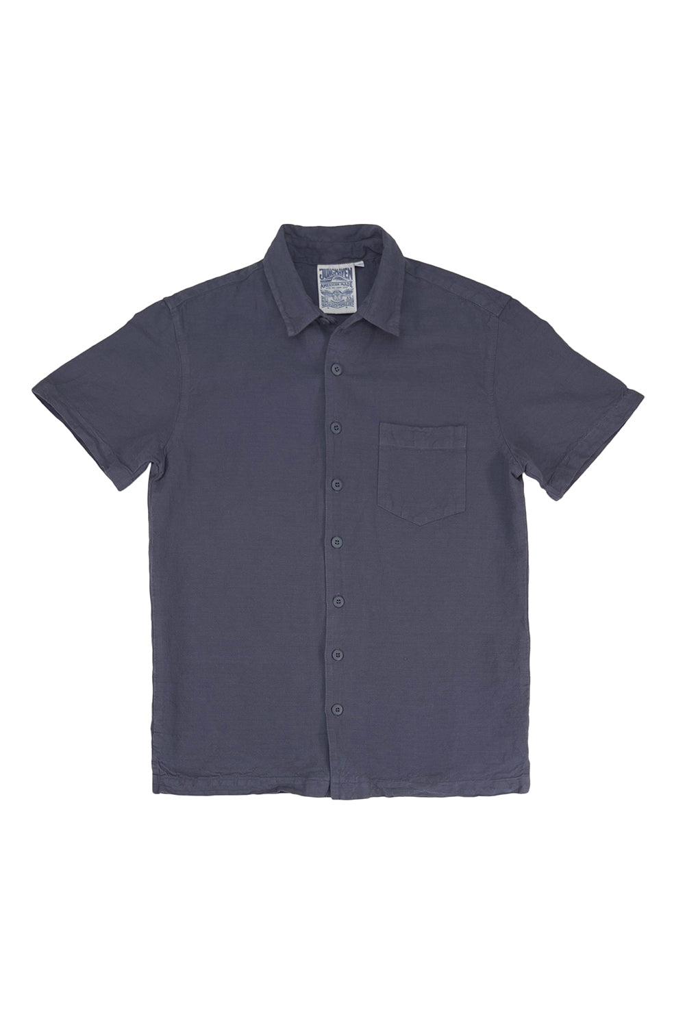 Rincon Shirt | Jungmaven Hemp Clothing & Accessories / Color: Diesel Gray