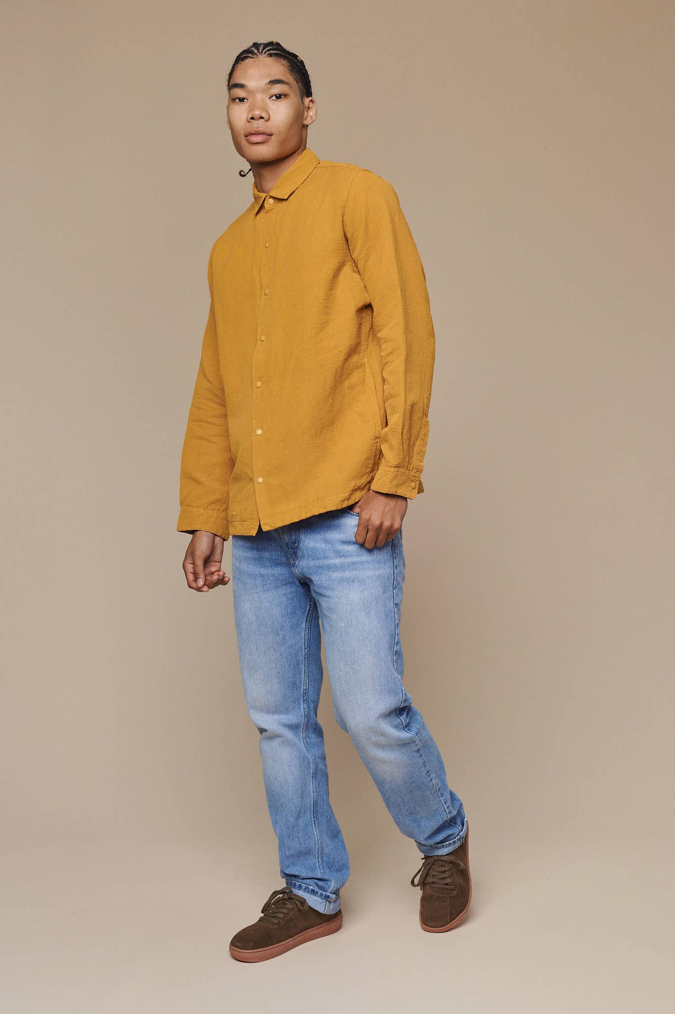 Sandpoint Snap Jacket | Jungmaven Hemp Clothing & Accessories / Color: