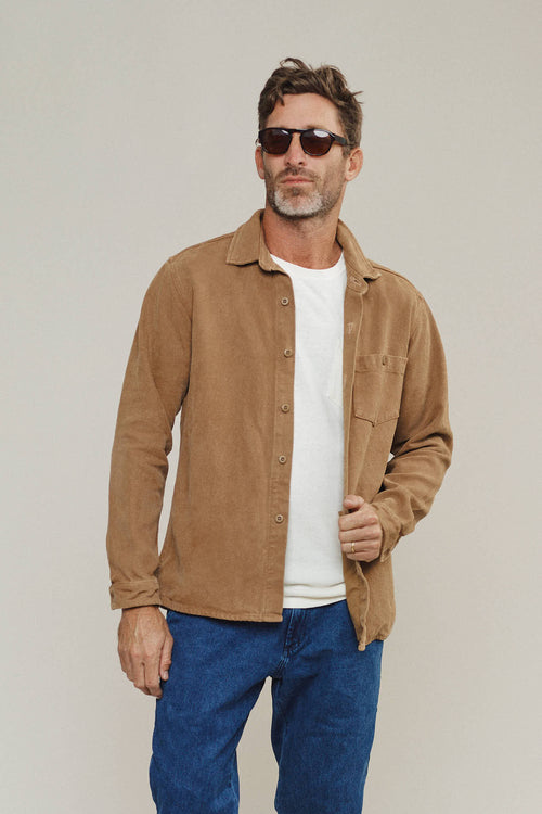 Santa Barbara Jacket | Jungmaven Hemp Clothing & Accessories / model_desc: Bryan is 6’1” wearing Large