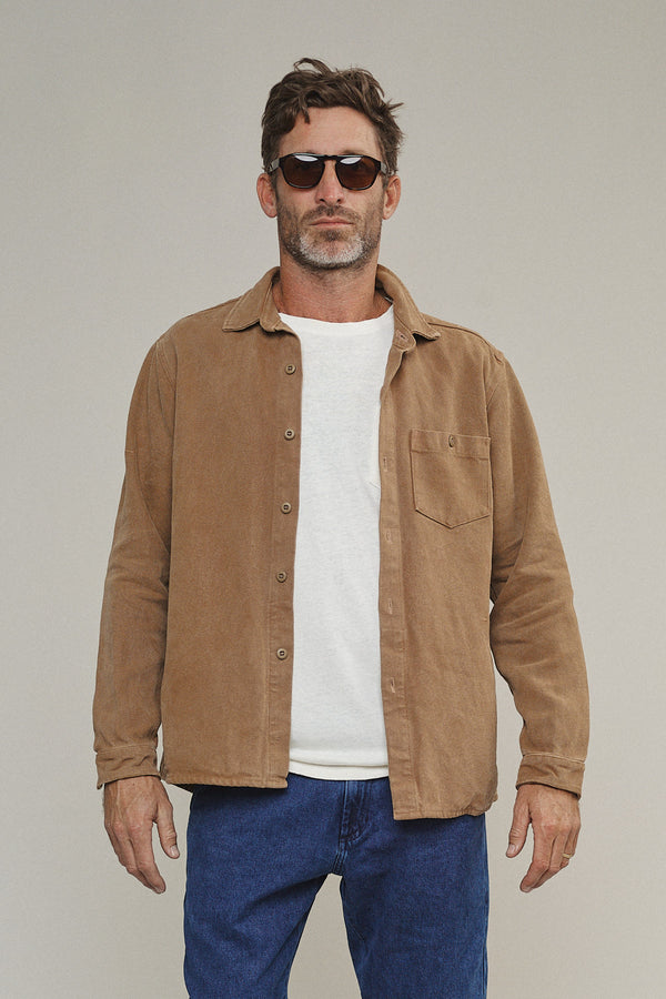 Santa Barbara Jacket | Jungmaven Hemp Clothing & Accessories / model_desc: Bryan is 6’1” wearing L
