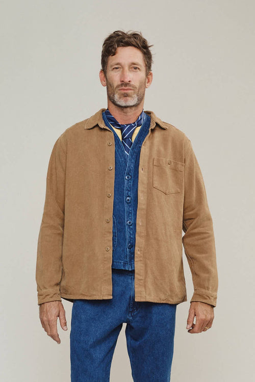 Santa Barbara Jacket | Jungmaven Hemp Clothing & Accessories / model_desc: Bryan is 6’1” wearing Large