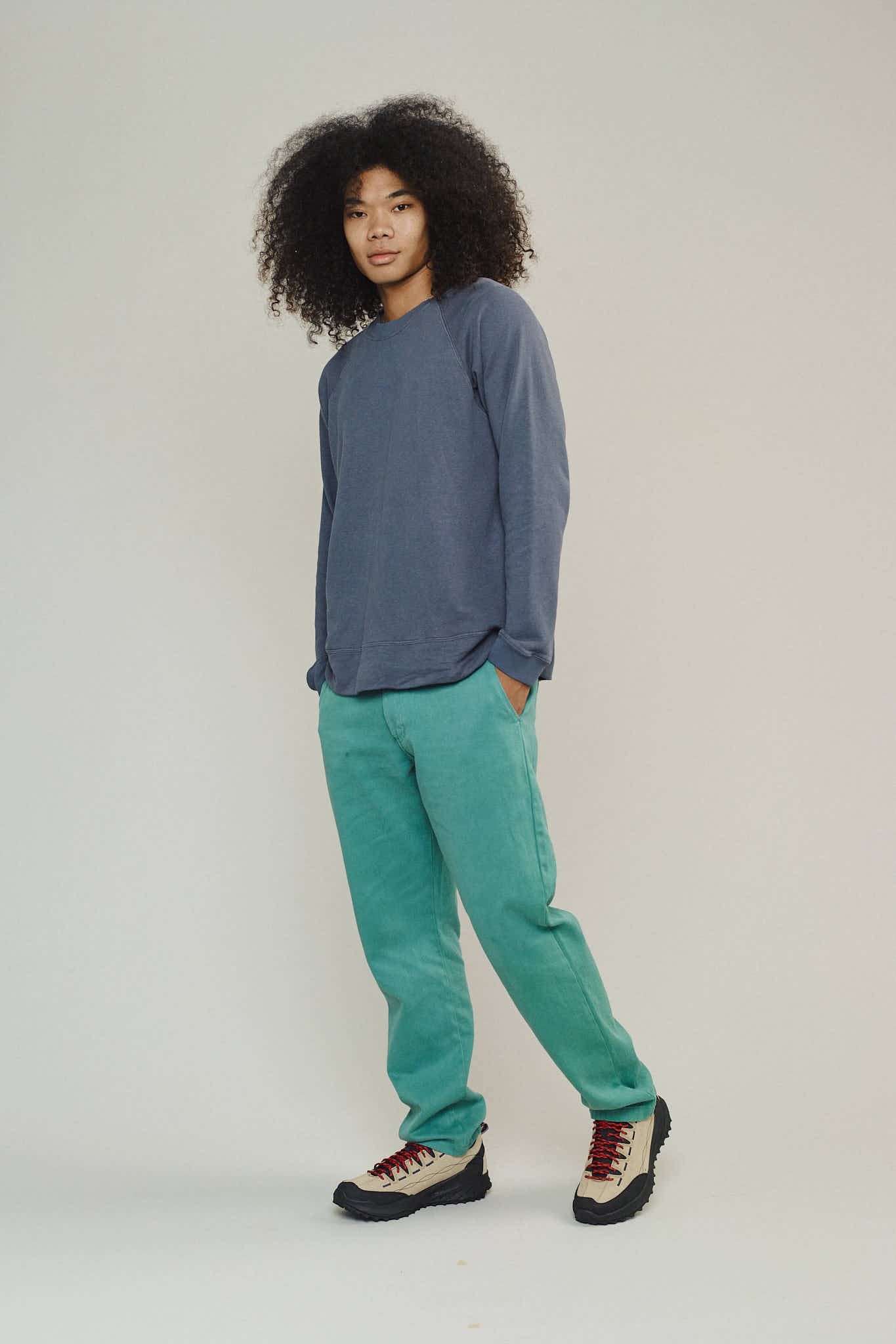 Sierra Raglan Sweatshirt | Jungmaven Hemp Clothing & Accessories / Color: