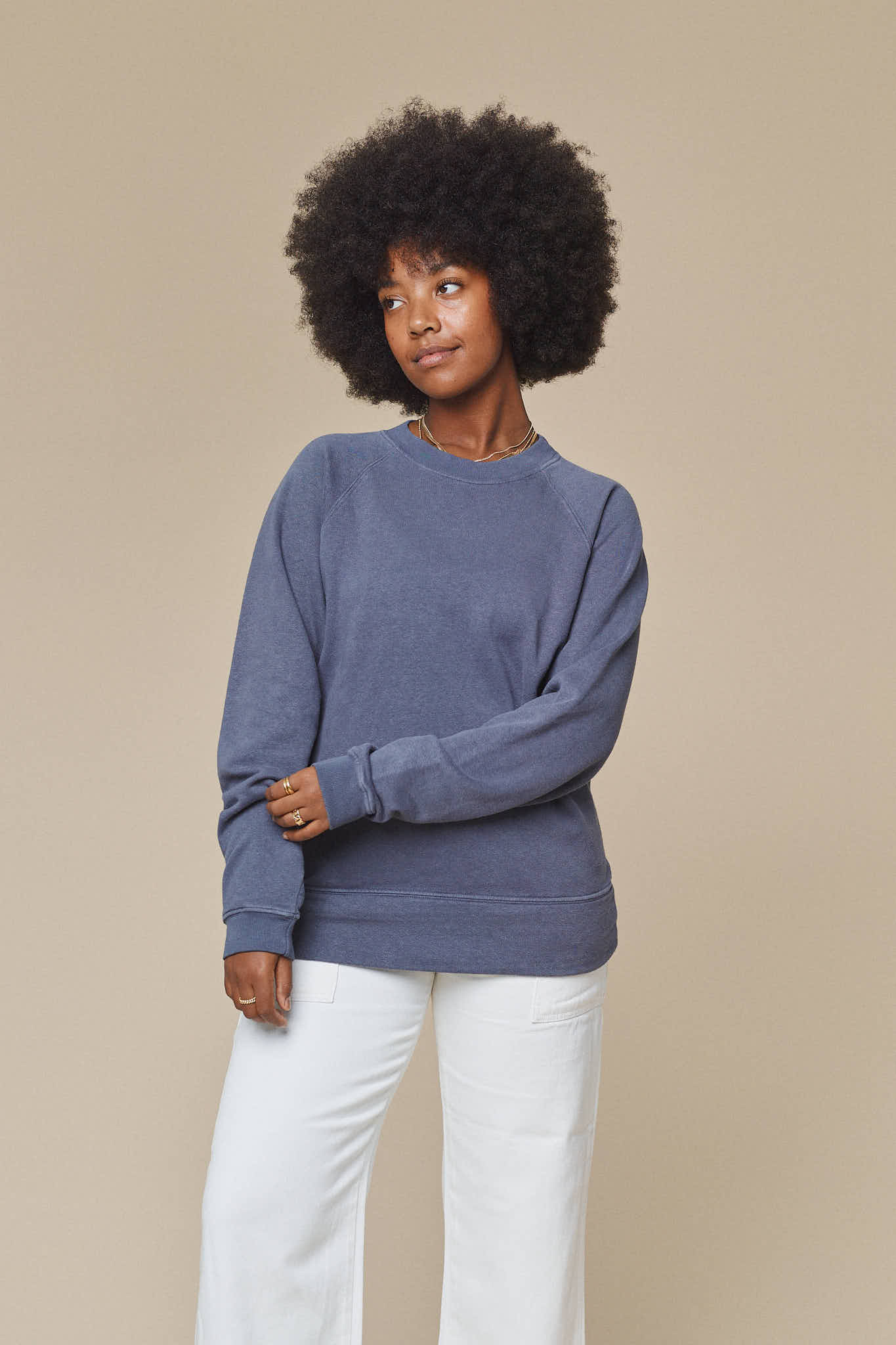 Sierra Raglan Sweatshirt | Jungmaven Hemp Clothing & Accessories / Color: