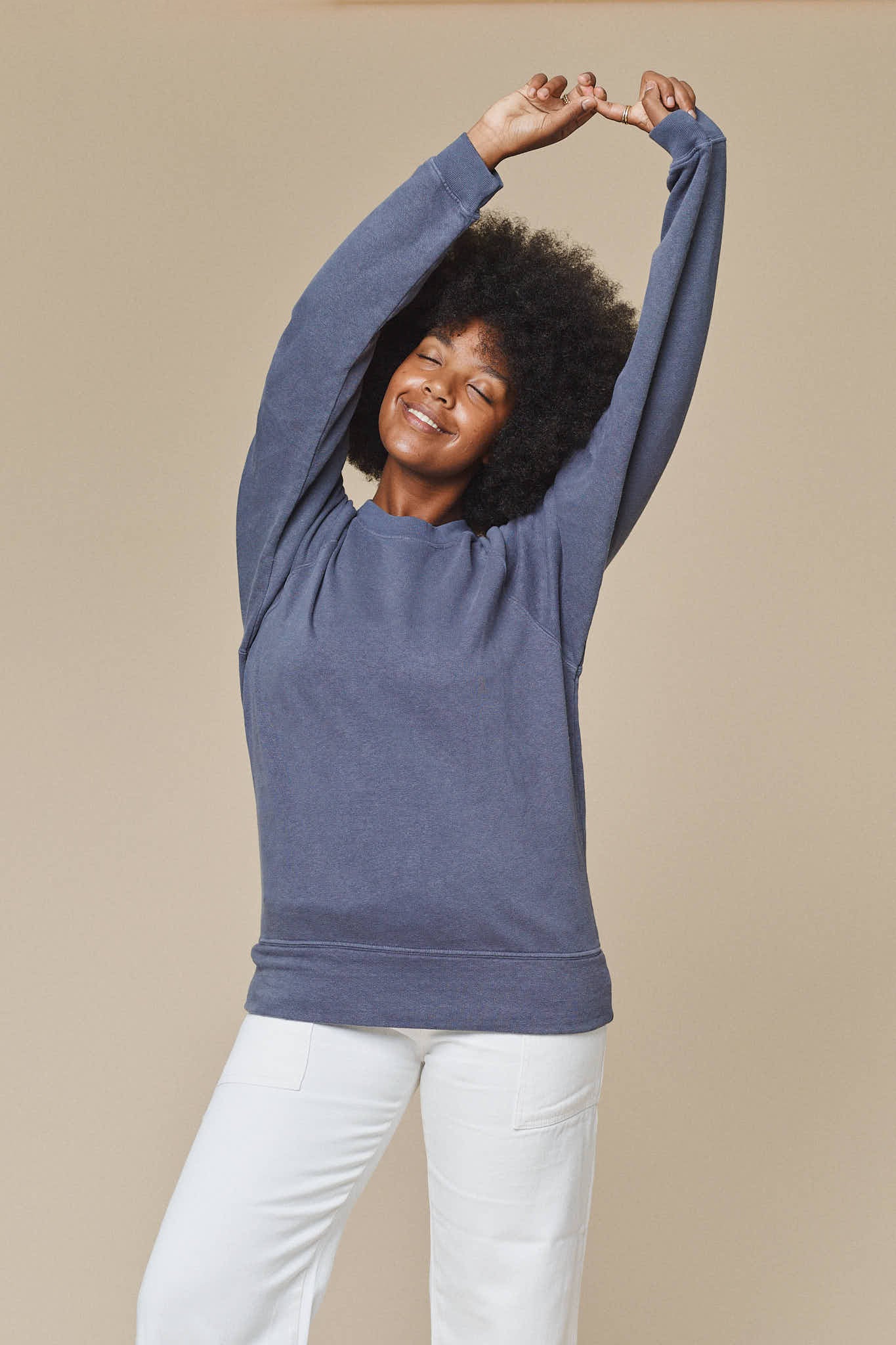 Sierra Raglan Sweatshirt | Jungmaven Hemp Clothing & Accessories / Color: