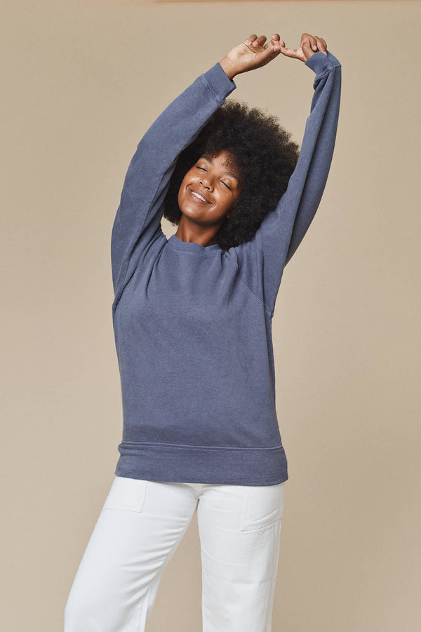 Sierra Raglan Sweatshirt | Jungmaven Hemp Clothing & Accessories / Color: