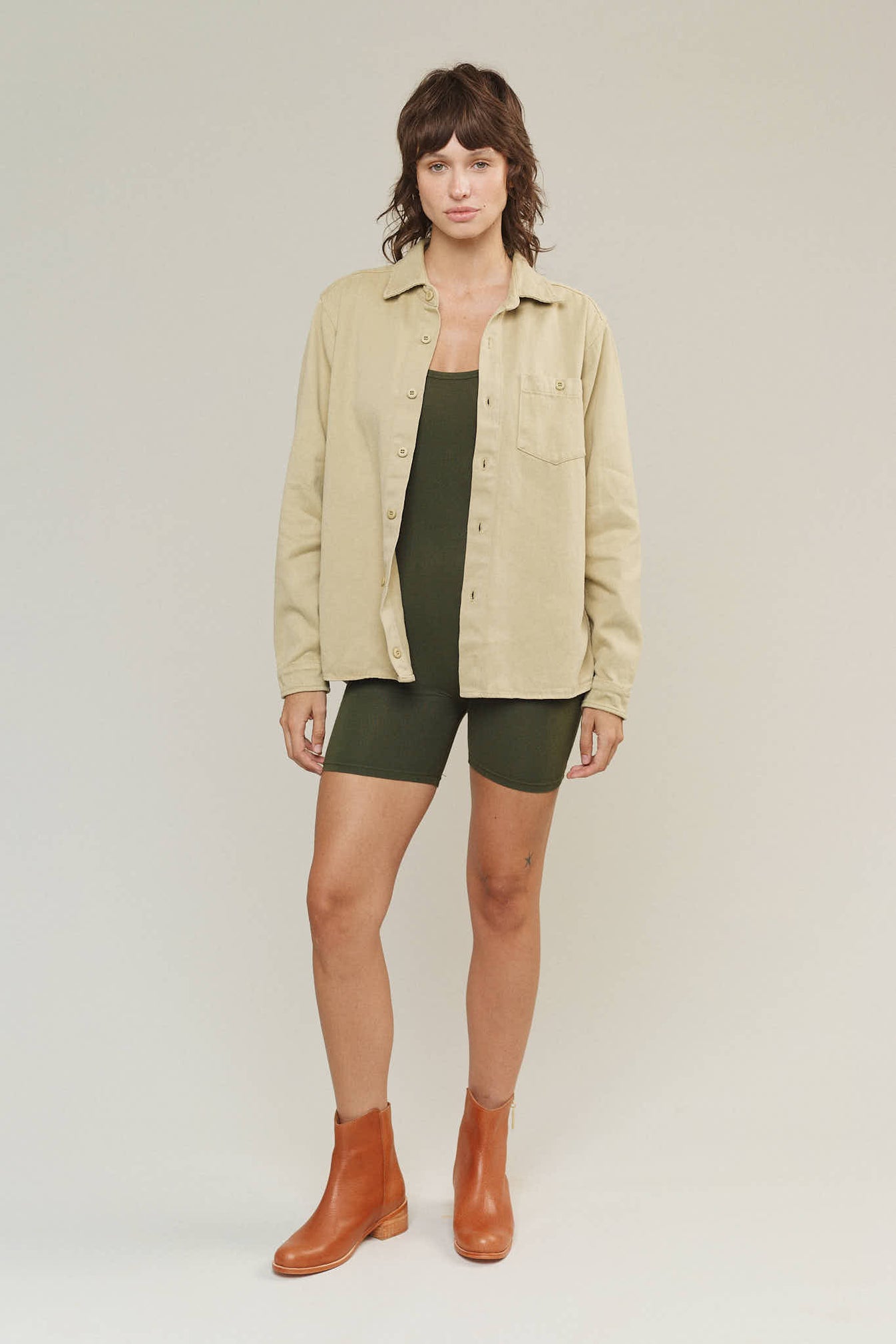 Jungmaven Topanga Shirt in Dark Denim