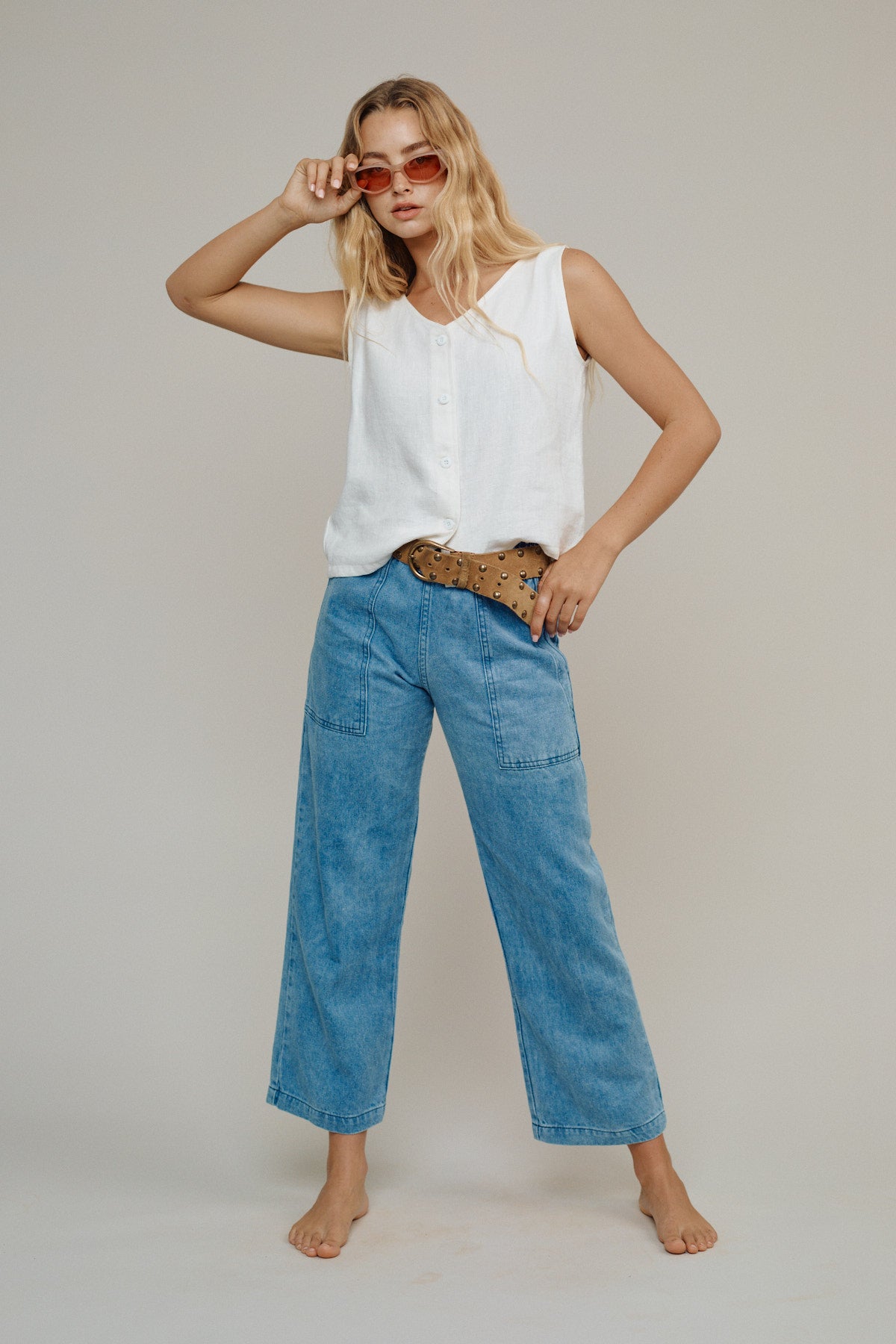 Skyline 100% Hemp Vest | Jungmaven Hemp Clothing & Accessories