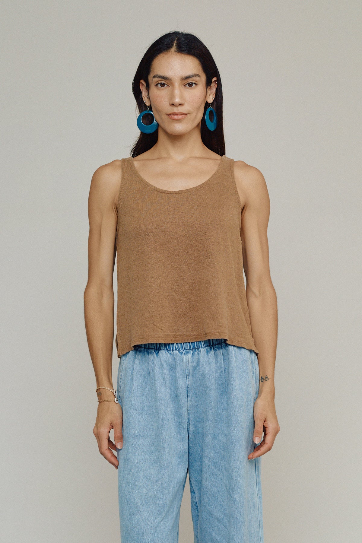 Sophie 100% Hemp Cropped Tank | Jungmaven Hemp Clothing