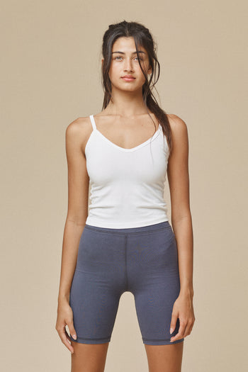 Cropped Hemp Tank Top | Jungmaven Hemp Clothing Coffee Bean / XL