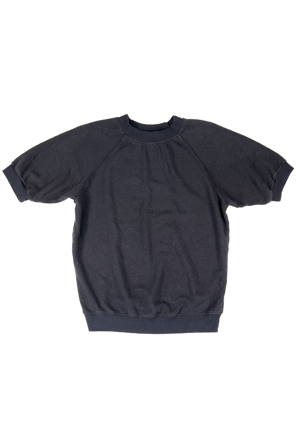 Short Sleeve Raglan Fleece Sweatshirt
