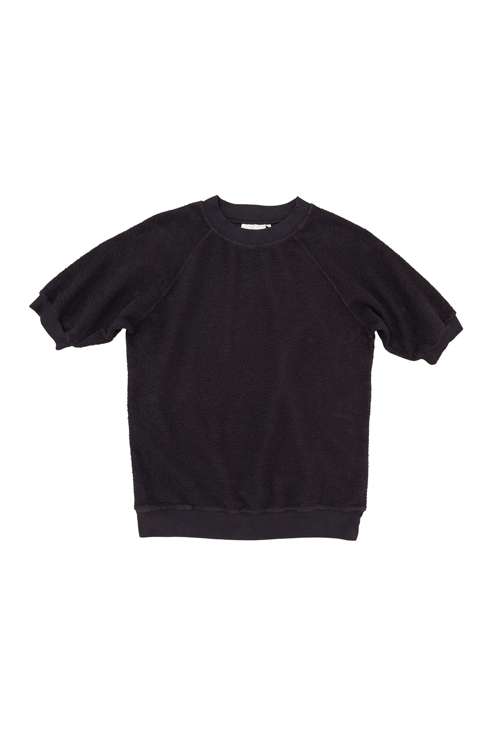 Short Sleeve Raglan Sherpa Sweatshirt