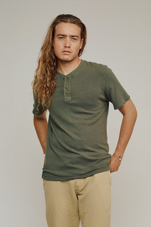 Henley Tee | Jungmaven Hemp Clothing & Accessories / Color: