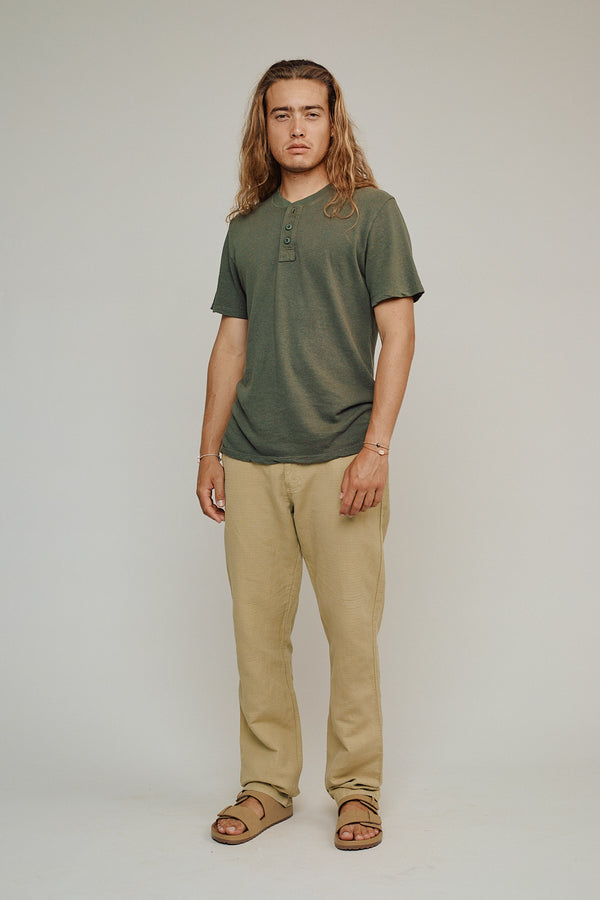 Henley Tee | Jungmaven Hemp Clothing & Accessories / Color: