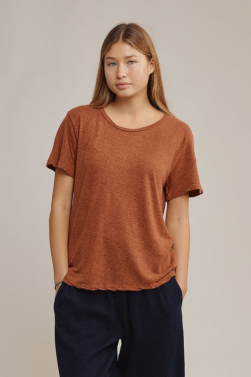 Summerland Tee | Jungmaven Hemp Clothing & Accessories / model_desc: Katriel is 5’9” wearing S