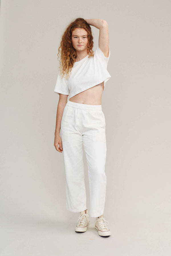 Ocean Pant | Jungmaven Hemp Clothing & Accessories / model_desc: Sydney is 5’8” wearing S