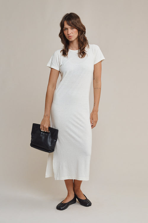Sydney Dress | Jungmaven Hemp Clothing & Accessories / model_desc: Tatchi is 5’9” wearing XS