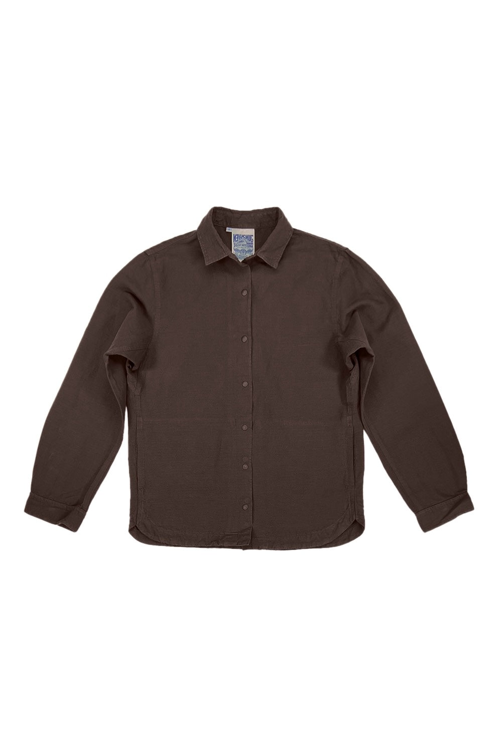 Sandpoint Snap Jacket | Jungmaven Hemp Clothing & Accessories / Color: Coffee Bean