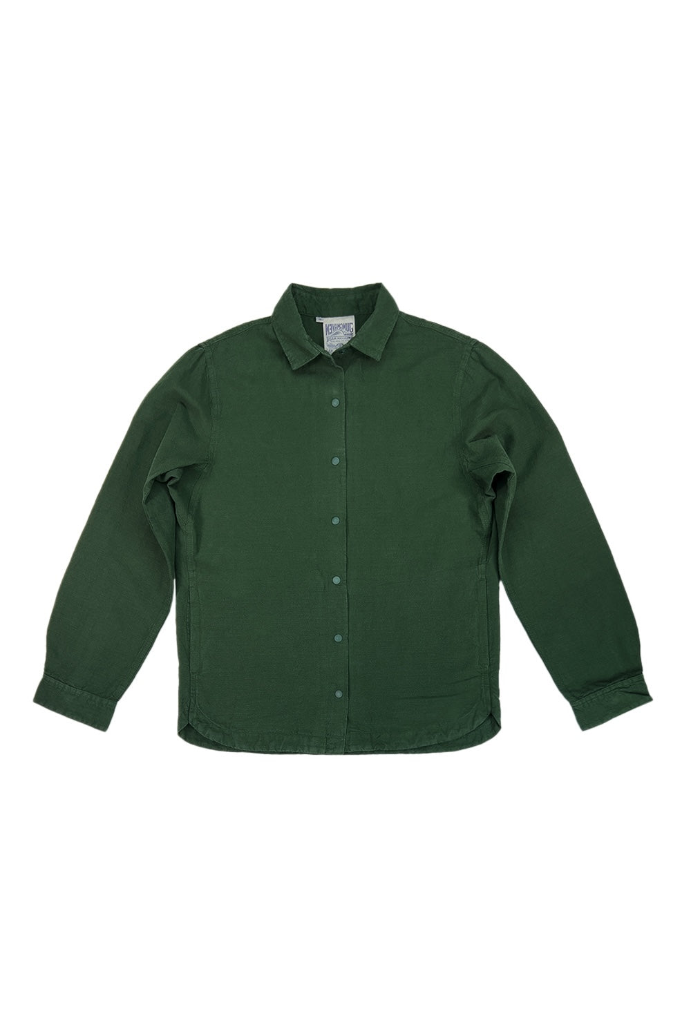 Sandpoint Snap Jacket | Jungmaven Hemp Clothing & Accessories / Color: Hunter Green