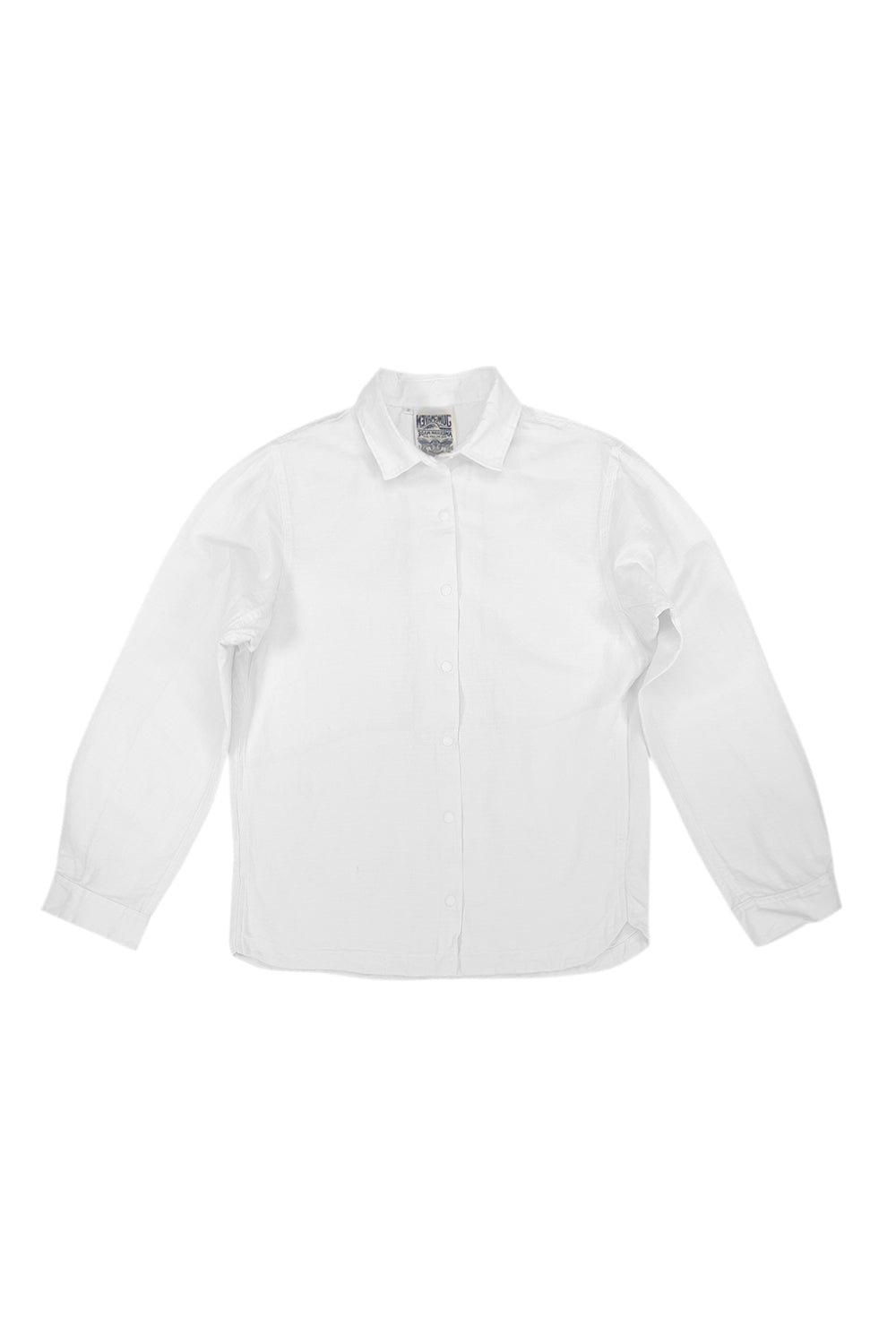 Sandpoint Snap Jacket | Jungmaven Hemp Clothing & Accessories / Color: Washed White