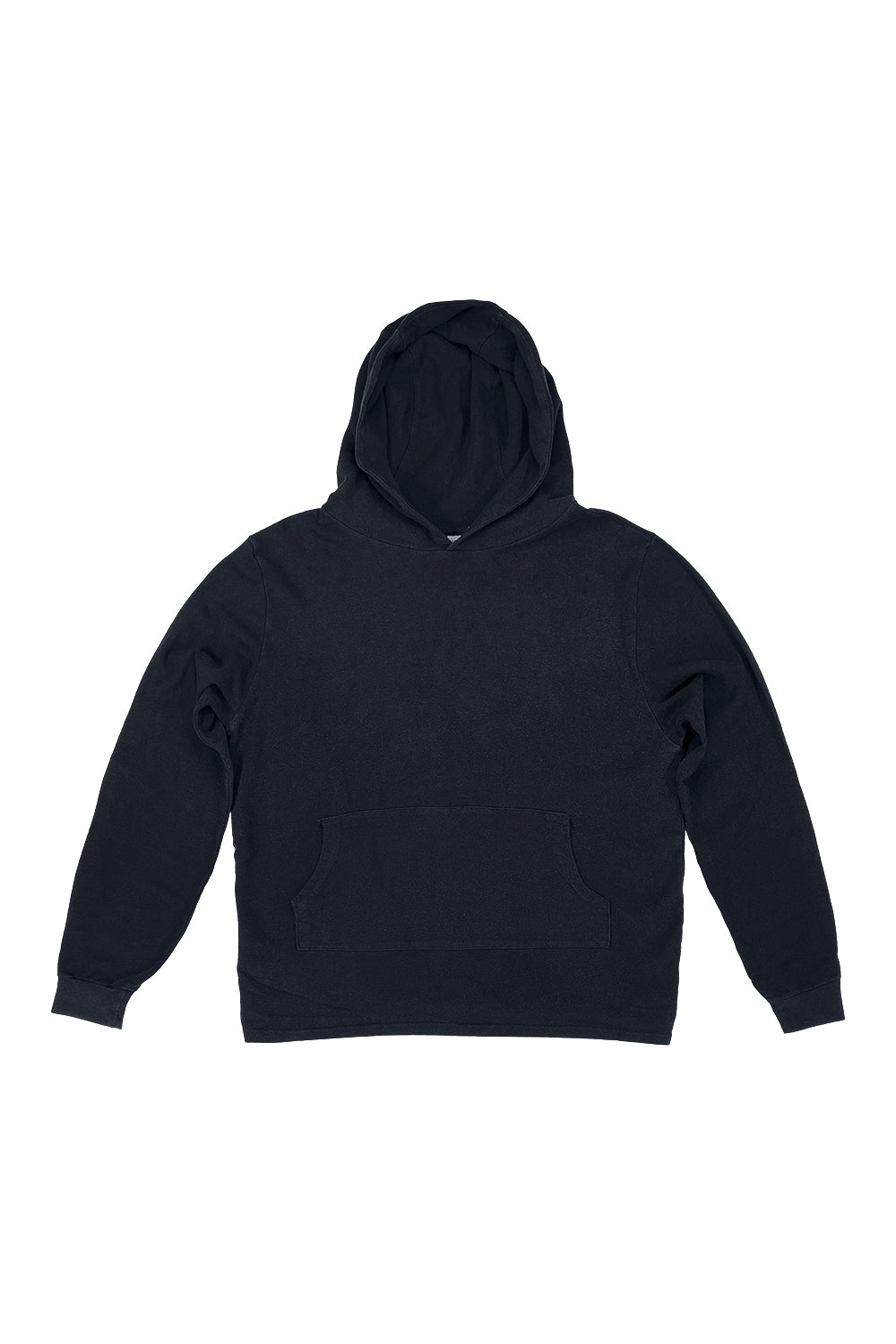 Santa Cruz Hooded Long Sleeve | Jungmaven Hemp Clothing & Accessories / Color: Black