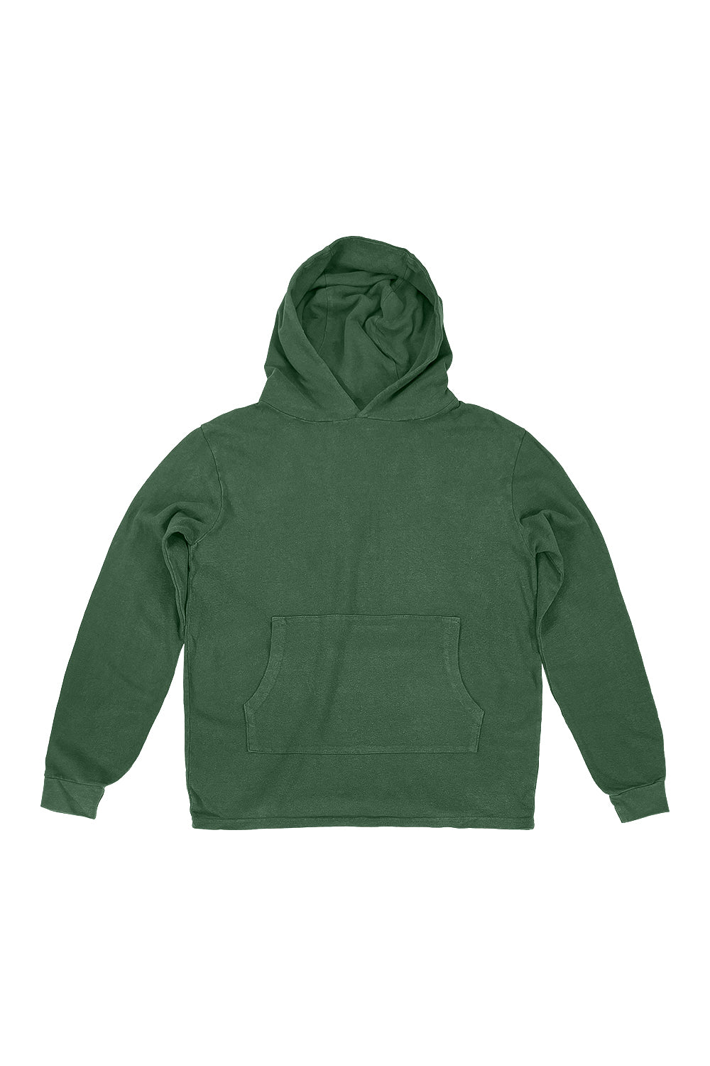 Santa Cruz Hooded Long Sleeve | Jungmaven Hemp Clothing & Accessories / Color: Hunter Green