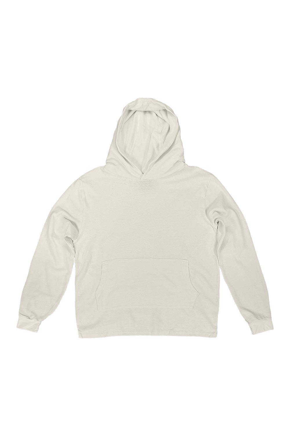 Santa Cruz Hooded Long Sleeve | Jungmaven Hemp Clothing & Accessories / Color: Washed White