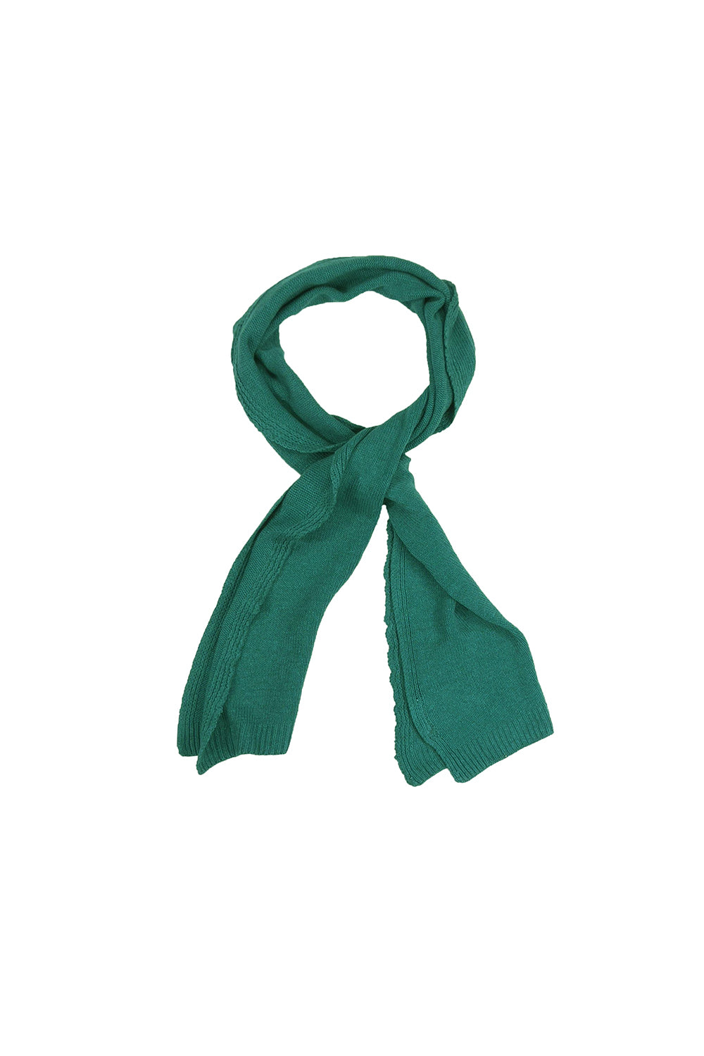 Hemp Wool Scarf | Jungmaven Hemp Clothing & Accessories / Color: Ivy Green