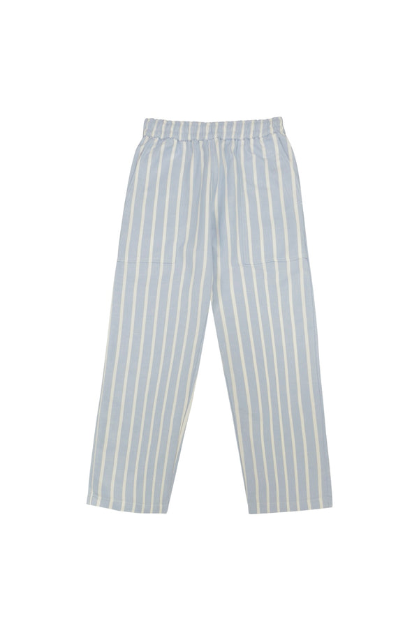 Seaside Pant | Jungmaven Hemp Clothing & Accessories / Color: Lt. Blue/White Stripe