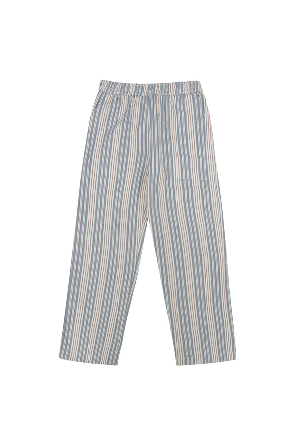 Seaside Pant | Jungmaven Hemp Clothing & Accessories / Color: Red/White/Blue Stripe