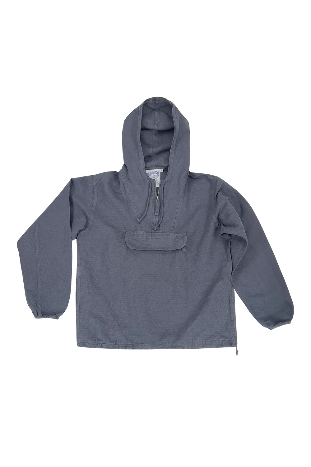 Shoreline Anorak Jacket | Jungmaven Hemp Clothing & Accessories / Color: Diesel Gray