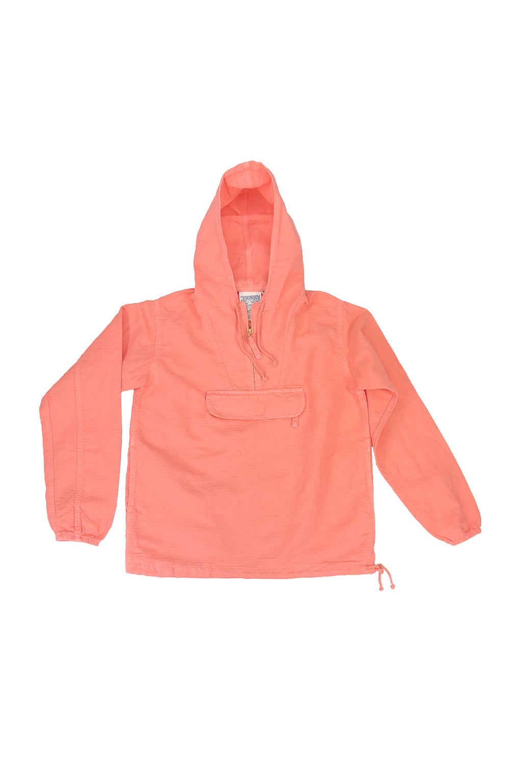 Shoreline Anorak Jacket | Jungmaven Hemp Clothing & Accessories / Color: Pink Salmon