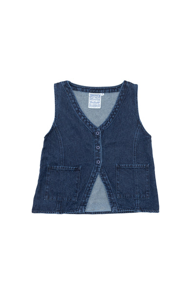 Sienna Denim Vest | Jungmaven Hemp Clothing & Accessories - USA Made
