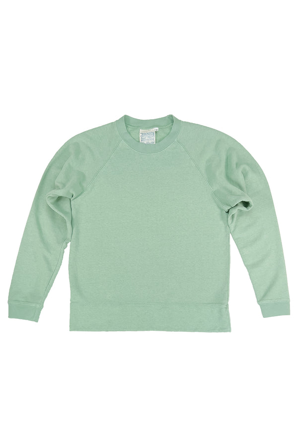 Sierra Raglan Sweatshirt - Sale Colors | Jungmaven Hemp Clothing & Accessories / Color: Sage Green