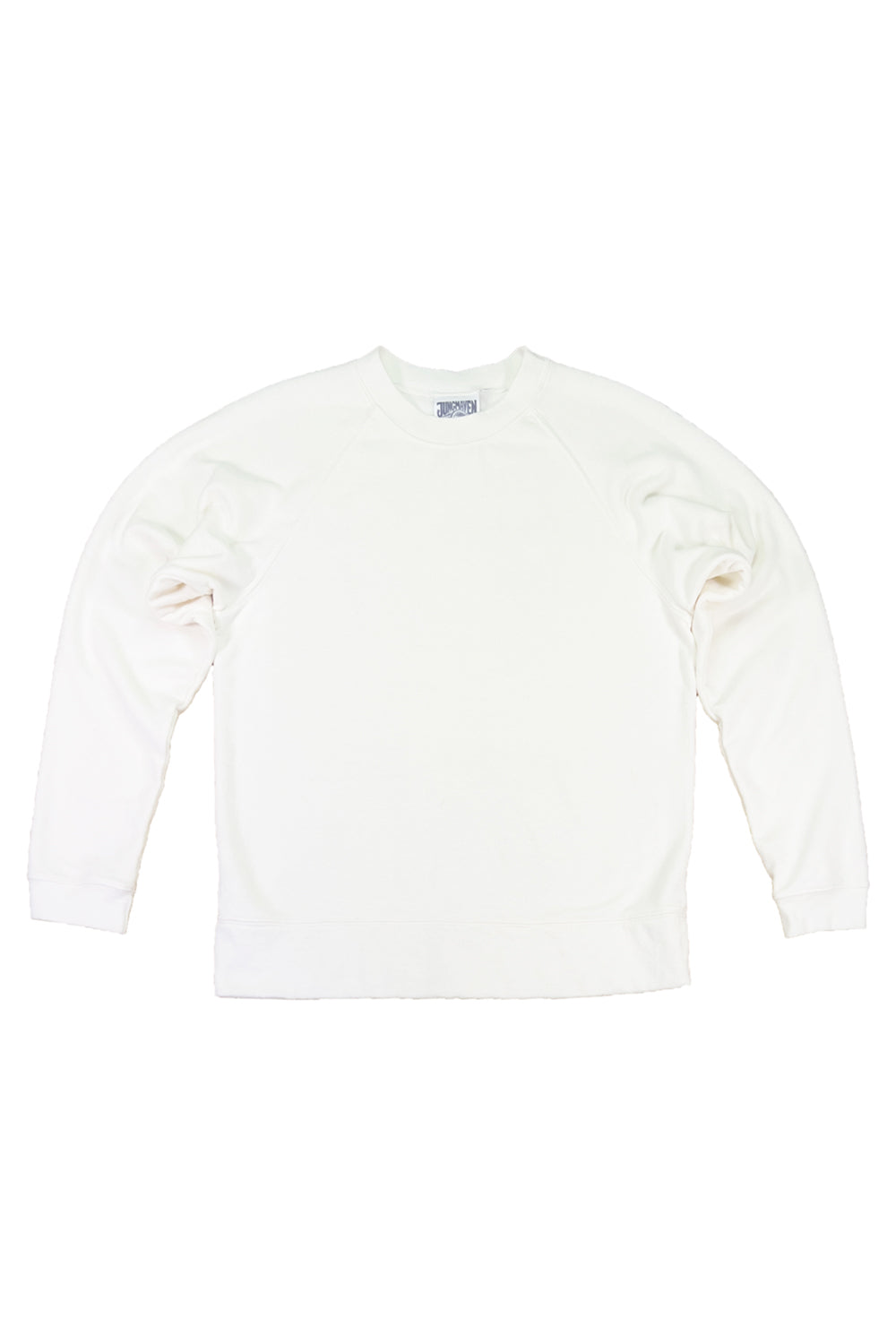 Sierra Raglan Sweatshirt | Jungmaven Hemp Clothing & Accessories / Color: Washed White