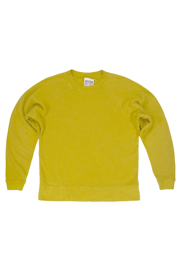 Sierra Raglan Sweatshirt - Sale Colors | Jungmaven Hemp Clothing & Accessories / Color: Citrine Yellow