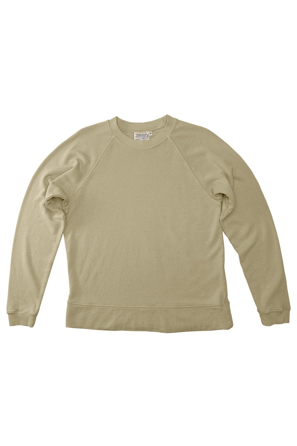 Sierra Raglan Sweatshirt | Jungmaven Hemp Clothing & Accessories / Color: Desert Khaki