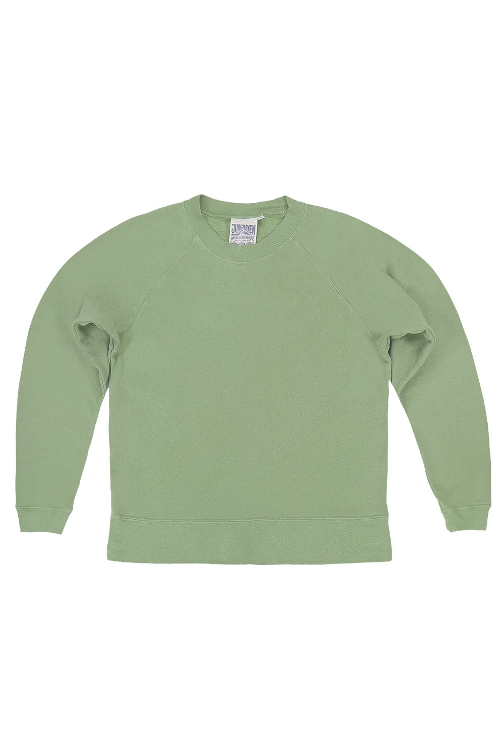 Sierra Raglan Sweatshirt | Jungmaven Hemp Clothing & Accessories / Color: Pistachio