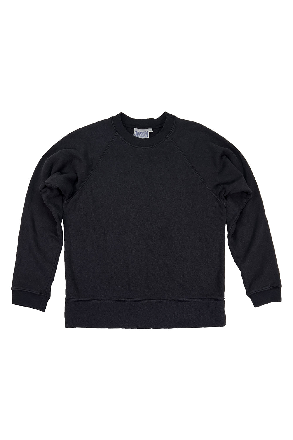Sierra Raglan Sweatshirt | Jungmaven Hemp Clothing & Accessories / Color: Black