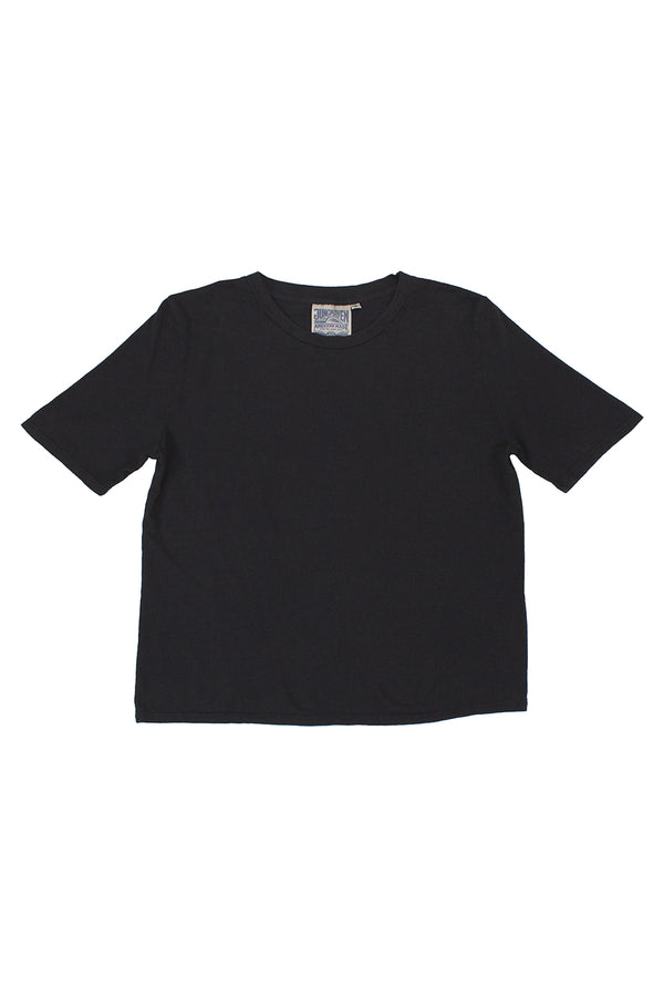 Silverlake Cropped Tee | Jungmaven Hemp Clothing & Accessories / Color: Black