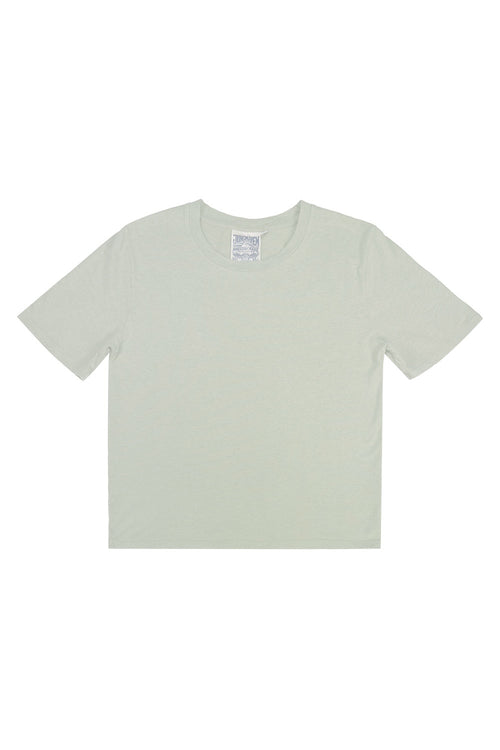 Silverlake Cropped Tee - Sale Colors | Jungmaven Hemp Clothing & Accessories / Color: Agave Green