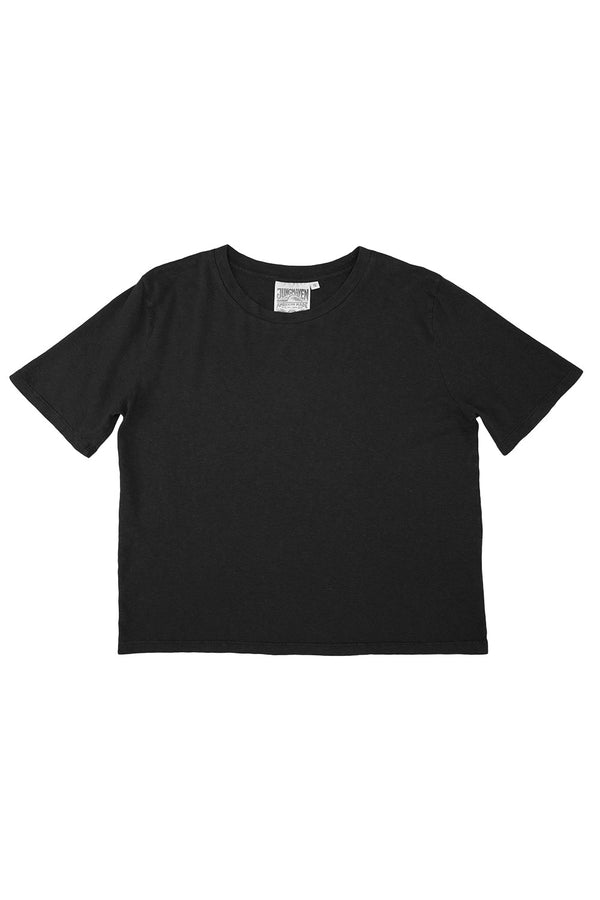 Silverlake Cropped Tee | Jungmaven Hemp Clothing & Accessories / Color: Black