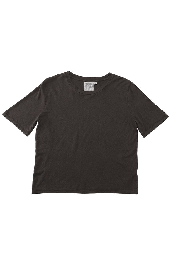Silverlake Cropped Tee | Jungmaven Hemp Clothing & Accessories / Color: Coffee Bean