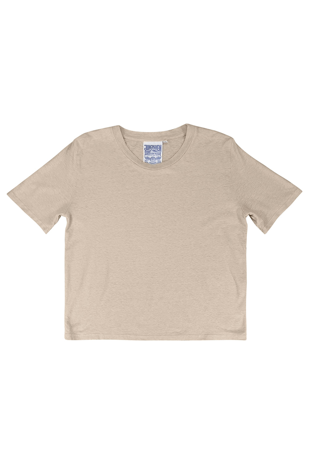 Silverlake Cropped Tee | Jungmaven Hemp Clothing & Accessories / Color: Canvas
