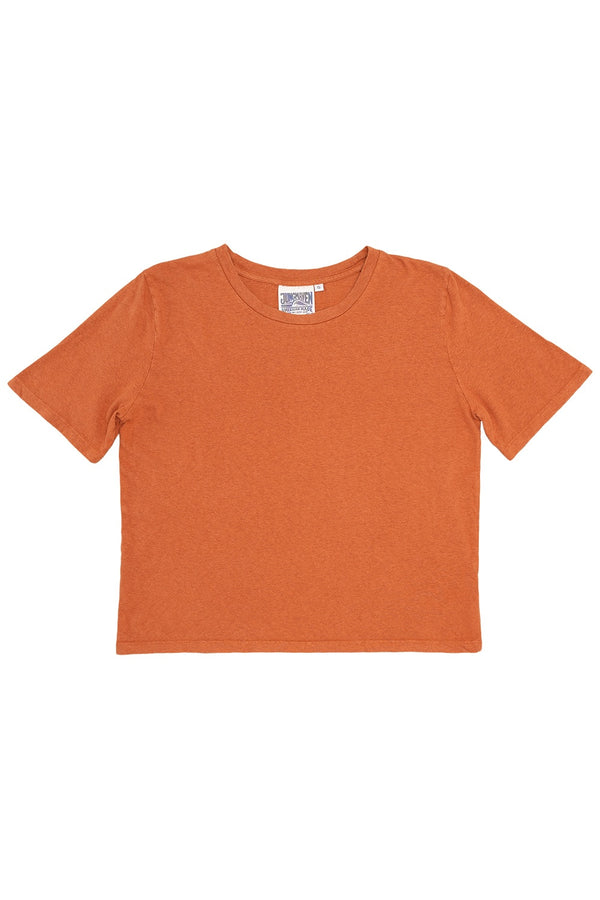 Silverlake Cropped Tee | Jungmaven Hemp Clothing & Accessories / Color: Pumpkin Spice