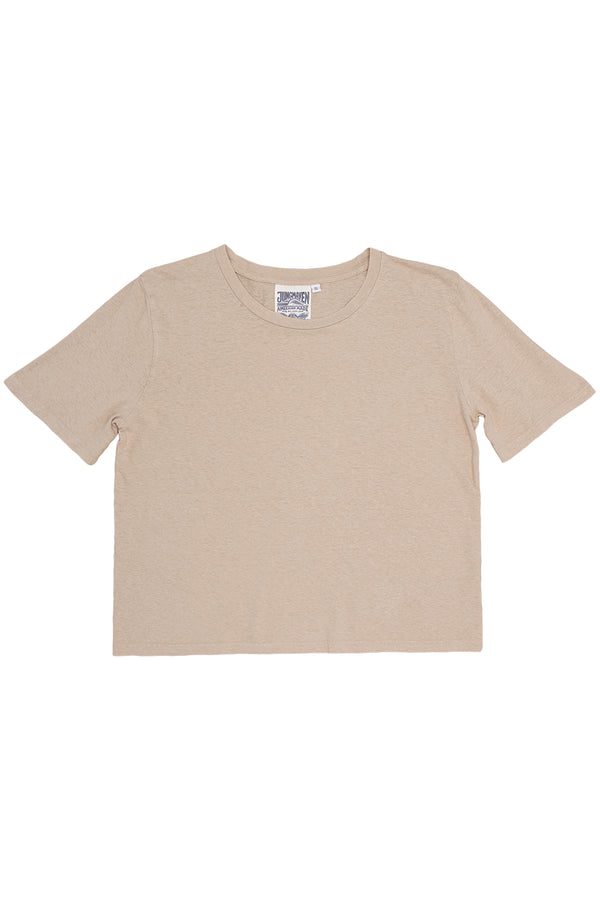 Silverlake Cropped Tee | Jungmaven Hemp Clothing & Accessories / Color: Stucco Beige 