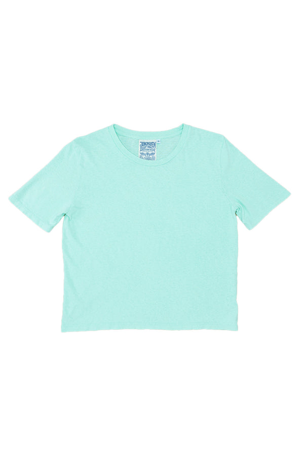 Silverlake Cropped Tee - Sale Colors | Jungmaven Hemp Clothing & Accessories / Color: Yucca