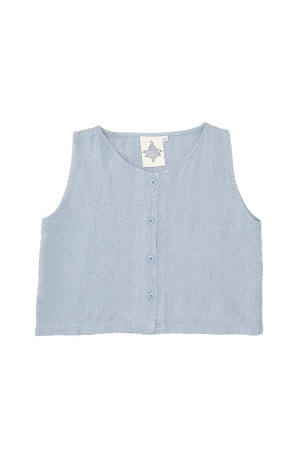 Skyline 100% Hemp Vest | Jungmaven Hemp Clothing & Accessories / Color: Rain Washed